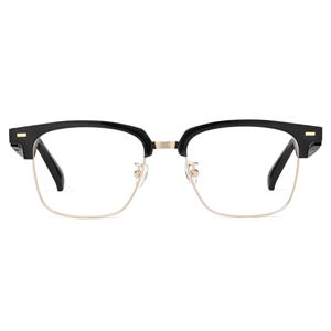 Akıllı katı elmas Unisex anti-mavi ışık yarım çerçeve çerçevesiz güneş gözlüğü gözlük kullananlar için moda çağrı müzik için - Product Image 4