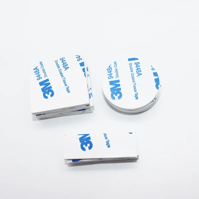 Custom Sticker Foam Tape Round Square Rectangle Die Cut Double Sided Foam EVA Sticker Pad Adhesive Tape