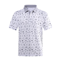 Özel logo lüks yüksek kaliteli polyester spandex hızlı kuru slim fit golf giyim anti-kırışıklık buz ipek erkek polo GÖMLEK