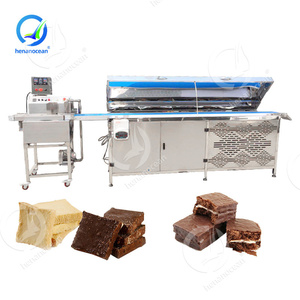 Đại Dương Nhỏ Tabletop Vành Đai enrober 25Kg Sô Cô La enrobe Máy Cho Lớp Phủ Cookie - Product Image 2