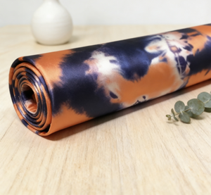 Tissu satiné russe de haute qualité, imprimé numériquement, style Ankara africain, pour robe - Product Image 5