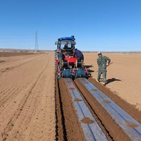 HONGZHU Planteuse de pommes de terre automatique à 2 rangs, entraînée par tracteur, haute productivité, équipement agricole de plantation motorisé efficace