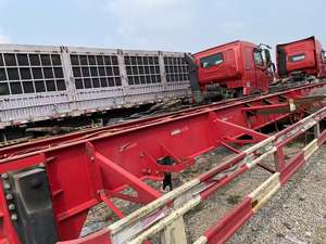 Fengniao - Semirremolque de Chasis de Hierro para Transporte de Contenedores de 20 Pies y 40 Pies, 2/3 Ejes, con Capacidad de Carga de 25001-30000 kg, Nuevo, a Buen Precio - Product Image 3