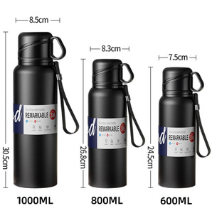 OEM 316 avec logo personnalisé, flasques à double paroi, thermos sous vide avec affichage <span class=keywords><strong>de</strong></span> la température - Product Image 6