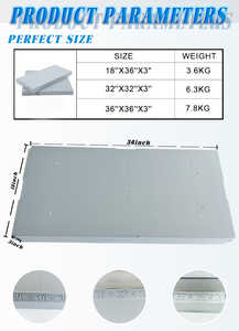 Produzione JH 18 "* 36" 32 "* 32" 36 "* 36" PP HVAC cuscinetto condensa evaporazione pastiglie per condizionatore d'aria - Product Image 5