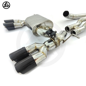 Escape de acero inoxidable con control remoto CSZ para <span class=keywords><strong>BMW</strong></span> S55 M3 F80 <span class=keywords><strong>M4</strong></span> F82 3,0 T, tubo de escape Valvetronic, tubo medio de igual longitud - Product Image 6