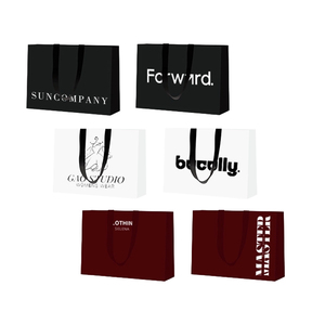 Chất Lượng Cao Biểu Tượng Tùy Chỉnh In Dùng Một Lần Kraft Túi Giấy Có Thể Tái Chế Phong Cách Bao Bì Quà Tặng Túi Trung Quốc Nhà Máy Có Thể Tái Chế Túi - Product Image 1