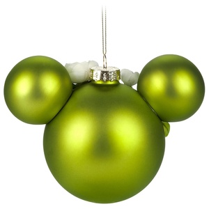 Boules <span class=keywords><strong>de</strong></span> verre vertes d'arbre <span class=keywords><strong>de</strong></span> Noël personnalisées <span class=keywords><strong>Boule</strong></span> <span class=keywords><strong>de</strong></span> <span class=keywords><strong>boule</strong></span> Ornements Globe <span class=keywords><strong>personnalisé</strong></span> <span class=keywords><strong>Mickey</strong></span> Mouse Icône <span class=keywords><strong>Boule</strong></span> <span class=keywords><strong>de</strong></span> verre Ornement écologique - Product Image 4