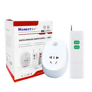 220v smart wireless remote household wiring-free electric light water pump high power remote control power outlet remote control