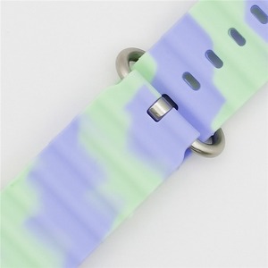 <span class=keywords><strong>Correa</strong></span> de Silicona con Doble Anillo de Camuflaje Marino Forwelleny para <span class=keywords><strong>Apple</strong></span> <span class=keywords><strong>Watch</strong></span> 9 8, <span class=keywords><strong>Correa</strong></span> de 46mm 49mm, Brazalete para IWatch S10 - Product Image 5