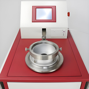Medidor de permeabilidad al aire digital inteligente compatible con ISO9237 y ASTM D737, probador automático de permeabilidad al aire de 220 V, 1 año de garantía - Product Image 2