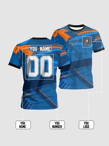 Camisetas de baloncesto y fútbol de manga corta, camisetas de entrenamiento, camisetas de manga corta, personalización de fábrica disponible.F10 - Product Image 4