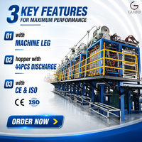 CE EPS Schuimmachinefabriek Automatische EPS Vormgevingsmachine voor de productie van polystyreen schuim vis-/groente-/fruitdozen productielijn