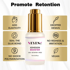 VEYES Super Model Adhesion <span class=keywords><strong>Booster</strong></span> <span class=keywords><strong>para</strong></span> Extensiones <span class=keywords><strong>de</strong></span> Pestañas Gel Vegano <span class=keywords><strong>de</strong></span> Fijación Fuerte 5ml/10ml/15ml Estímulo Libre <span class=keywords><strong>de</strong></span> <span class=keywords><strong>Volumen</strong></span> - Product Image 2