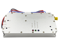 Module RF anti-drone 50W GaN 50dB Gain 28V pour la défense des patrouilles frontalières, traitement du signal 350-500MHz, protection de sécurité C-UAS