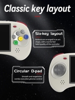 ANBERNIC-Émulateur de console de jeu portable RG ARC, 4.0 pouces, 640x480, système Android LINUX, cadeaux pour enfants, nouveauté, 3500mAh
