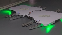 Robot de stationnement de voiture alimenté par l'IA Équipement de manutention efficace