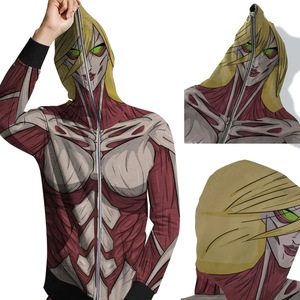 Nouveau Costume de Scène 3D Imprimé Personnage de Dessin Animé Noë<span class=keywords><strong>l</strong></span> 2026 – Sweat à Capuche Cosplay - Product Image 4