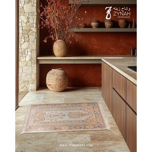 Alfombra de oración de seda hecha a mano, elegante y de gran venta, para el culto diario musulmán y como regalo disponible para la venta. - Product Image 6