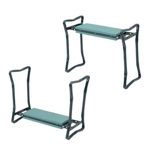 Gardening Workseats Supplies Multifunction Bench <b>Stool</b> Folding <b>Garden</b> Kneeler Seat with Tool Bag for Women Men Seniors - Product Image 1