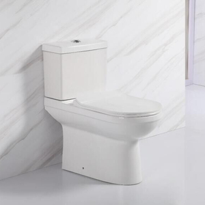 中国批发市场浴室卫生间马桶虹吸两件式卫生间水印卫生间<span class=keywords><strong>AQ</strong></span>-8133A - Product Image 1