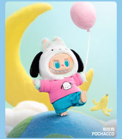 2026 100% Original POPMART the MONSTERS labubu San Rio Family Vinyl Plush Hanging Ornament Blind Box