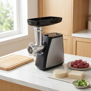 Picadora de <span class=keywords><strong>Carne</strong></span> Eléctrica Compacta para el Hogar, 350 W, Motor 7625, Molinillo de Alimentos Multifunción, Embutidora de Salchichas para Cocinar en Casa - Product Image 3