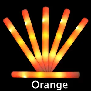 LED Glow Sticks Bulk Colorful Glow Foam Stick Cheer Tube Dark <b>Light</b> for Xmas Birthday Wedding Party Supplies - Product Image 6