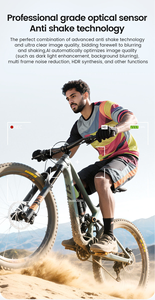 Gafas <span class=keywords><strong>de</strong></span> Sol Inteligentes E02 con Cámara 4K, Control por Voz, Carga Magnética, Resistentes al Agua IPX-4, para Video <span class=keywords><strong>Chat</strong></span> y Música, Gafas con IA - Product Image 4