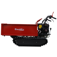 Günstiger Transport Landwirtschaft Selbstladender Mini-Raupenkipper Garten Farm 500KG Truck Mini-Dumper Elektrischer Mini-Dumper