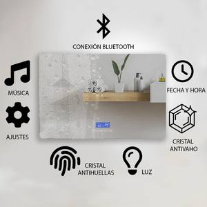 กระจกหน้าจอสัมผัสแบบอินเทอร์แอคทีฟสำหรับตกแต่งบ้านอัจฉริยะสไตล์มินิมอลทีวีสำหรับใช้งานได้นาน K12060 - Product Image 4