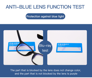 Twooo8068カスタムロゴアイウェアスクエアアンチブルーライトブロッキンググラス - Product Image 6