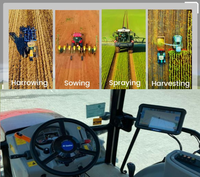 Agricultura de precisión Autosteering GPS Guidance Auto Steer System para Tractor GPS Auto Pilot System
