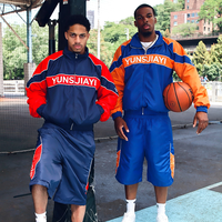 Ensemble coupe-vent personnalisé YYSY avec logo, veste zippée et short en nylon, ensemble deux pièces pour hommes