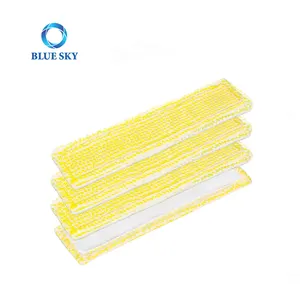 Customized Vacuum Cleaner Parts Microfiber Cleaning Cleaner Cloth Pads Steam Mop Pads for Karchers WV2 WV5 Window Vacuum Cleaner