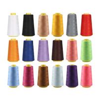AA Grade 100% Polyester Spun Yarn Dyed Bright for Knitting with High Tenacity Eco-Friendly & Recyclable Core Spun Yarn