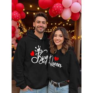 Sudaderas con Capucha para Hombre, Diseño Extra Grande, Logotipo Personalizado, Patrón Vintage Personalizado, Anti-Pilling en la Parte Delantera, para Invierno - Product Image 6