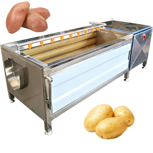 Máquina de Alta Calidad para Limpieza de Frutas y Verduras con Raíz de Loto y Yema de Castaña, Ideal Antes y Después de la Pelado Químico o con Vapor - Product Image 2