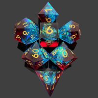 Ensemble de dés DND pour fêtes - Dés polyédriques en résine en vrac pour les soirées de jeux de rôle et les cadeaux