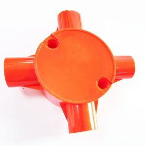 Boîte de jonction électrique ERA en PVC, 4 voies, technique de moulage plastique lisse - Product Image 2