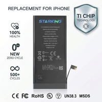 Batterie de téléphone portable au lithium de haute qualité pour iPhone 11 12 13mini 14 15 Pro Max 6 7 8 Plus X Xr Xs