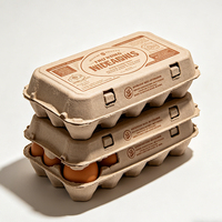 Impresora de inyección de tinta industrial para cajas de huevos de espuma, bandejas de papel, bandejas de frutas con impresión digital UV y alimentación automática