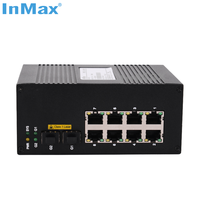 Commutateur de réseau fabricant InMax 1000Mbps Taux de transmission FX (emplacement SFP) 10/100/1000MBase TX Commutateur PoE Gigabit