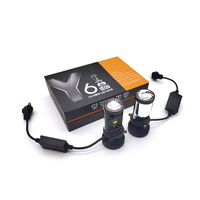 Ampoules de phares LED de voiture automatique haute luminosité DLS-Y6 12V H4 50W ampoule de phares antibrouillard à LED automatique