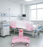 Lit médical pour nouveau-né HOCHEY MEDICAL, lit pour nourrissons avec structure stable pour les salles de maternité