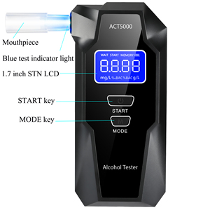 Promotion Exceptionnelle : Éthylotest Portable Numérique à Cellule à Combustible, <span class=keywords><strong>Prix</strong></span> Usine, pour la Vente - Product Image 4