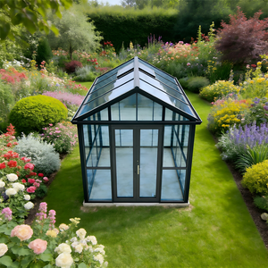 Giardino d'Inverno in Vetro con Struttura in Lega di Alluminio Ecologico, Impermeabile e Resistente alla Putrefazione, Veranda per Tutte le Stagioni - Product Image 6