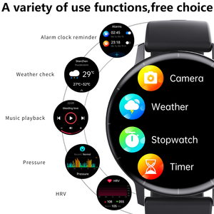 <span class=keywords><strong>สมา</strong></span>ร์ทวอทช์เพื่อสุขภาพ พร้อมฟังก์ชั่นตรวจวัดไขมันในร่างกายด้วยระบบ Bioelectrical Impedance กันน้ำ ใช้ติดตามการออกกำลังกาย - Product Image 2