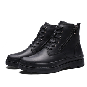 Meilleur prix 2021 Chaussures de randonnée imperméables pour hommes en cuir véritable pour toutes les saisons - Product Image 2