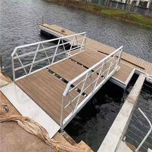Tùy chỉnh thiết kế cầu cảng nền tảng nổi phao Dock với khung nhôm - Product Image 4